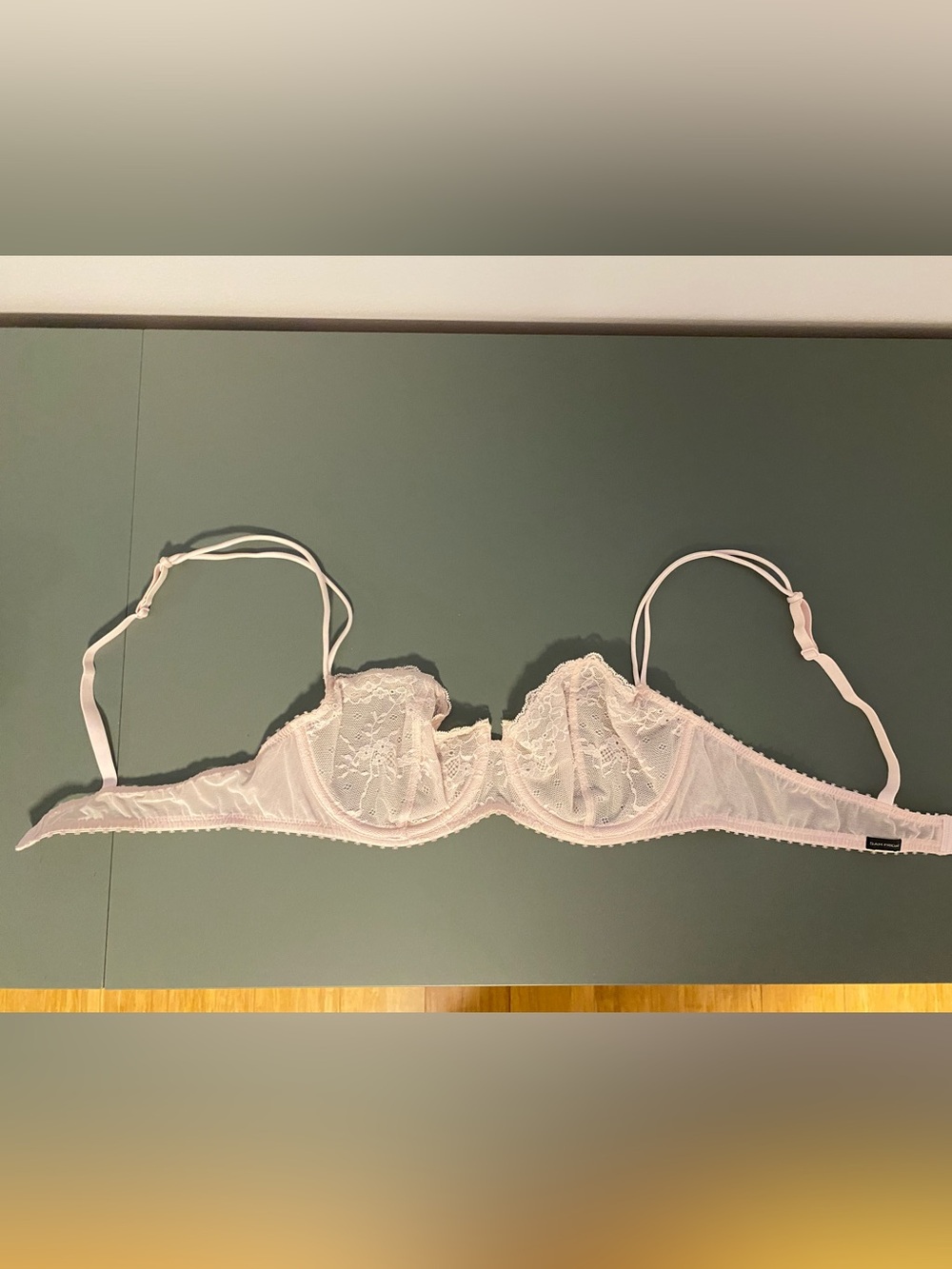 SAM FRIDAY Lace Underwire Bra - Light Pink 36B